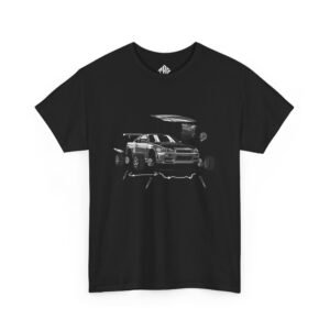 R34 Crank Out T-Shirt Heavy Cotton Black