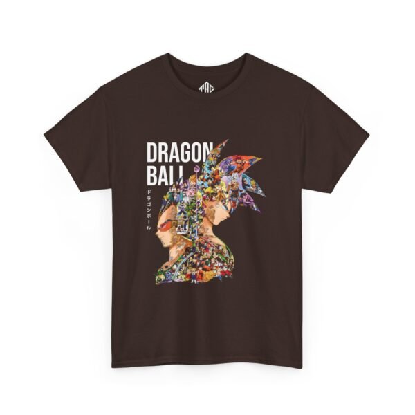 Dragon Ball T-Shirt Heavy Cotton Black - Image 7