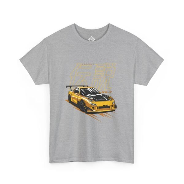 Amemiya RX7 T-Shirt Heavy Cotton Black - Image 7